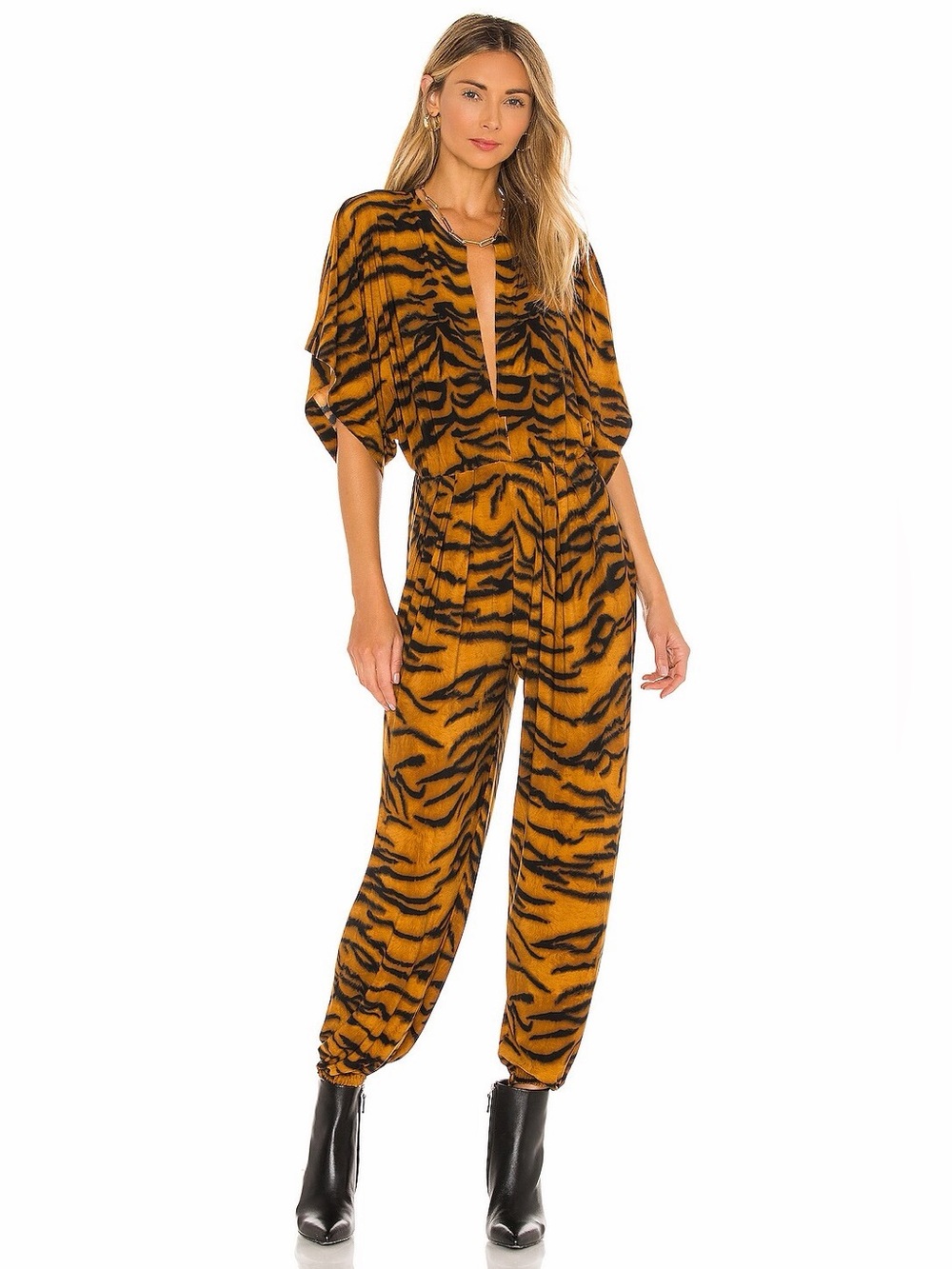 Norma Kamali Rectangle Jog Jumpsuit